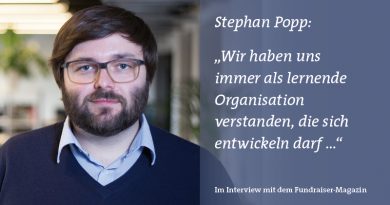 Stephan Popp VisionBakery im Interview mit Fundraiser-Magazin