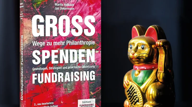 Fachbuch Gross-Spenden-Fundraising von Jan Uekermann und Marita Haibach Fundraising-Magazin