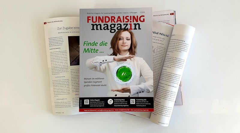 Fundraising-Magazin Ausgabe 1/2023 Middle-Donor-Fundraising