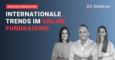 Internationale Trends im Online Fundraising: kostenlose Webinarreihe für digitale Spenderkommunikation